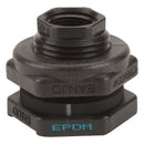 Banjo TF075 Polypropylene Bulkhead Fitting with EPDM or FKM Gasket 1/2 in. to 4 in. Sizes