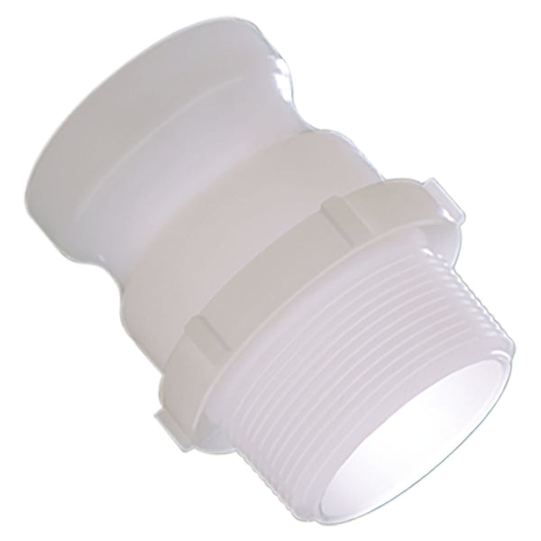 Bee Valve PVDF Type F Male Adapter x MPT 1/2 in. to 3 in. Sizes