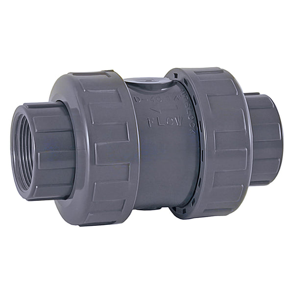 Cepex Ball Check Valve 1/2 to 4 in. Threaded or Socket EPDM or FPM PVC or CPVC