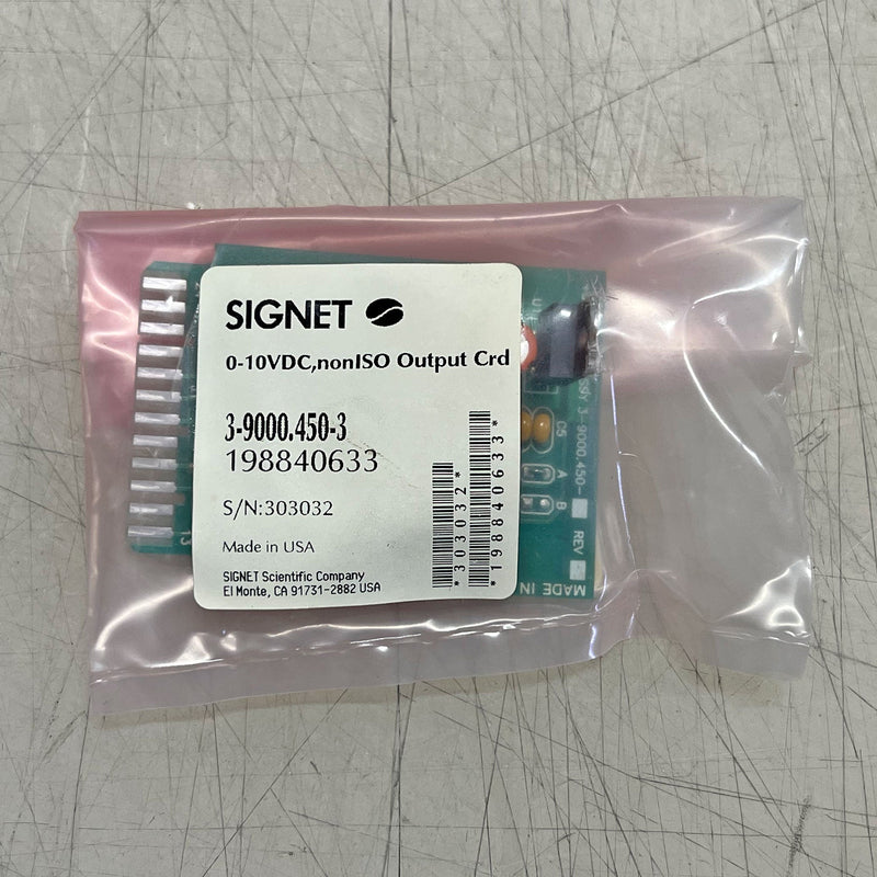 GF Signet CLEARANCE - GF Signet Analog Card - 3-9000.450-3