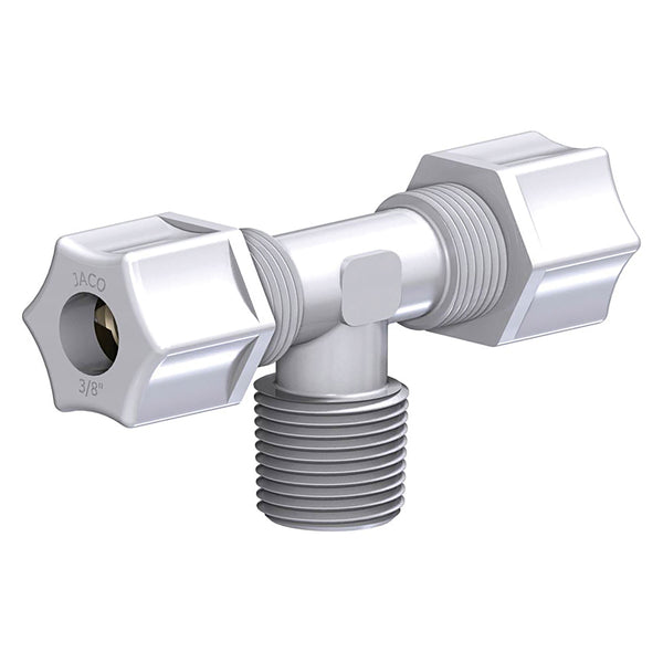 Jaco Male Branch Tee Stainless Steel Gripper Nut 1/8 in. to 7/8 in. Sizes
