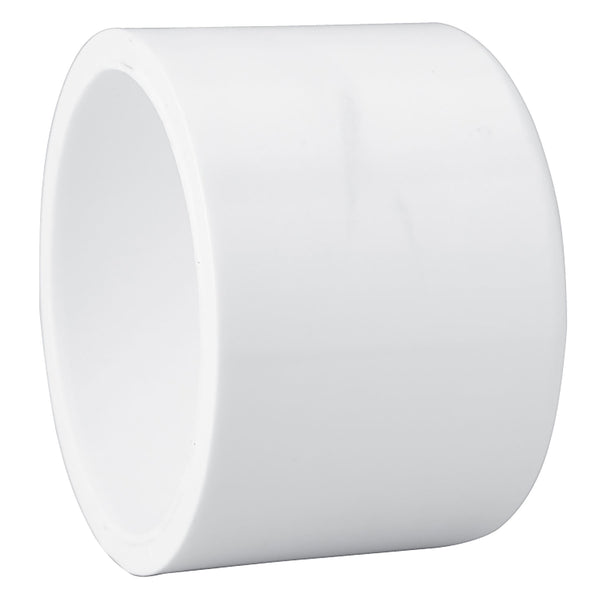 Lasco PVC Schedule 40 White Cap Socket 3/8 in. to 8 in. Sizes