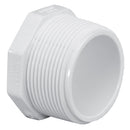 Lasco PVC Schedule 40 White Plug Threaded 1/4 in. to 6 in.