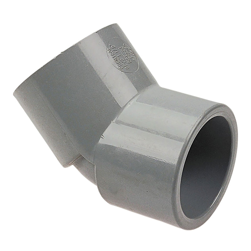 Nibco CPVC Schedule 80 45 Degree Elbow Socket 1/4 in. to 12 in. Sizes