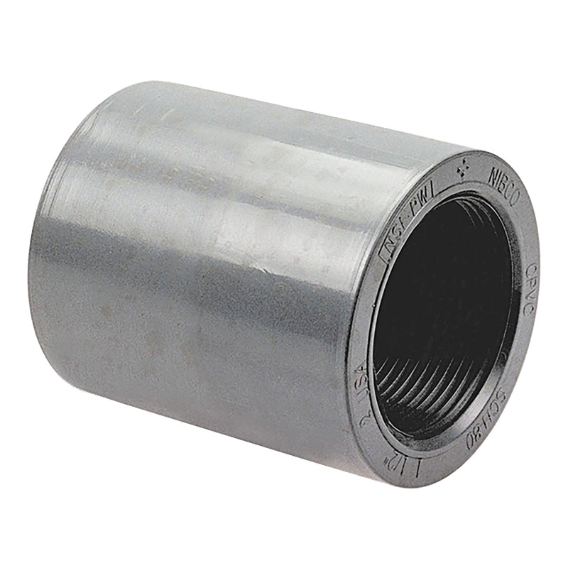 Nibco CPVC Schedule 80 Coupling Threaded 1/4 in. to 4 in. Sizes