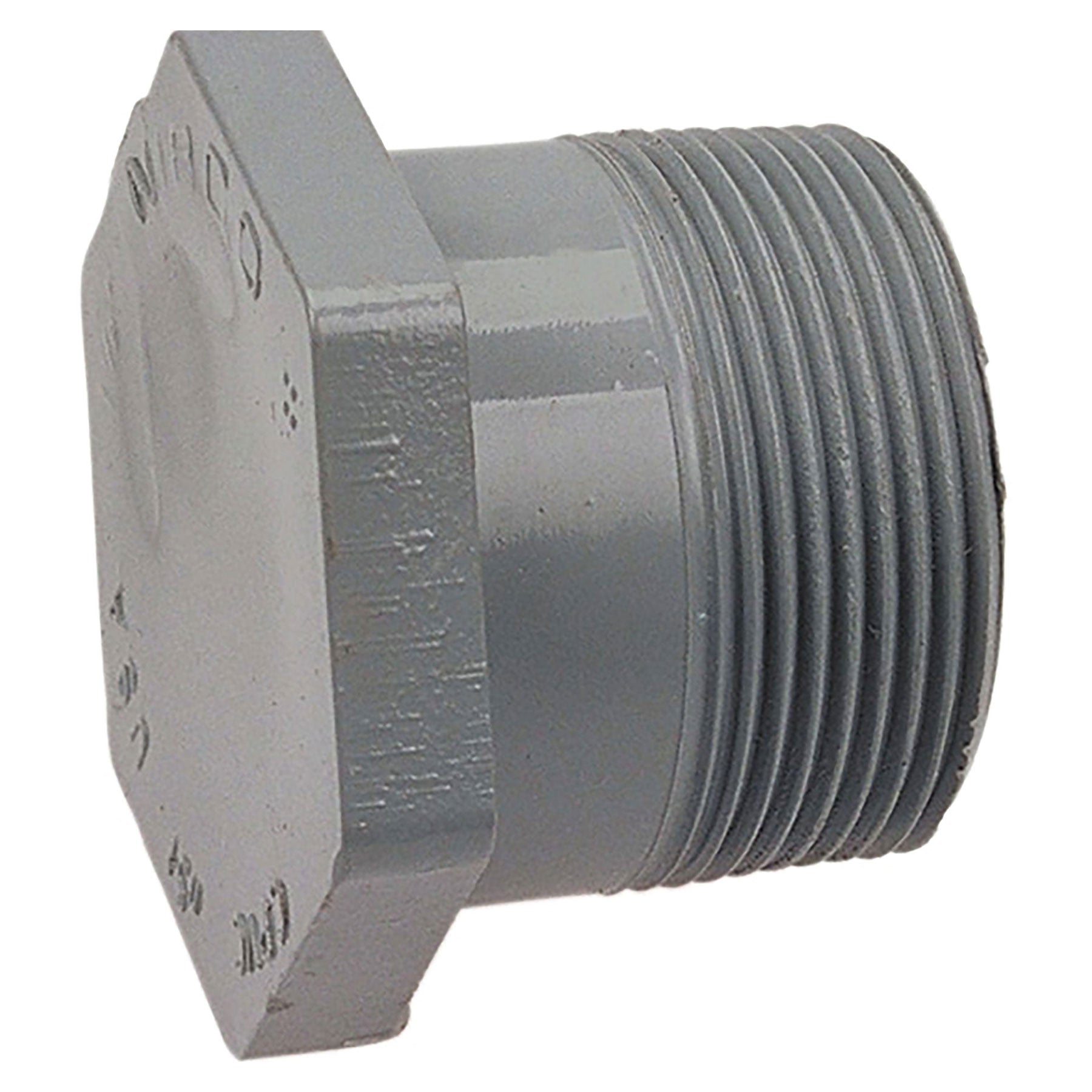 CPVC Schedule 80, Plug, Threaded, 1/4 in. to 4 in. Sizes
