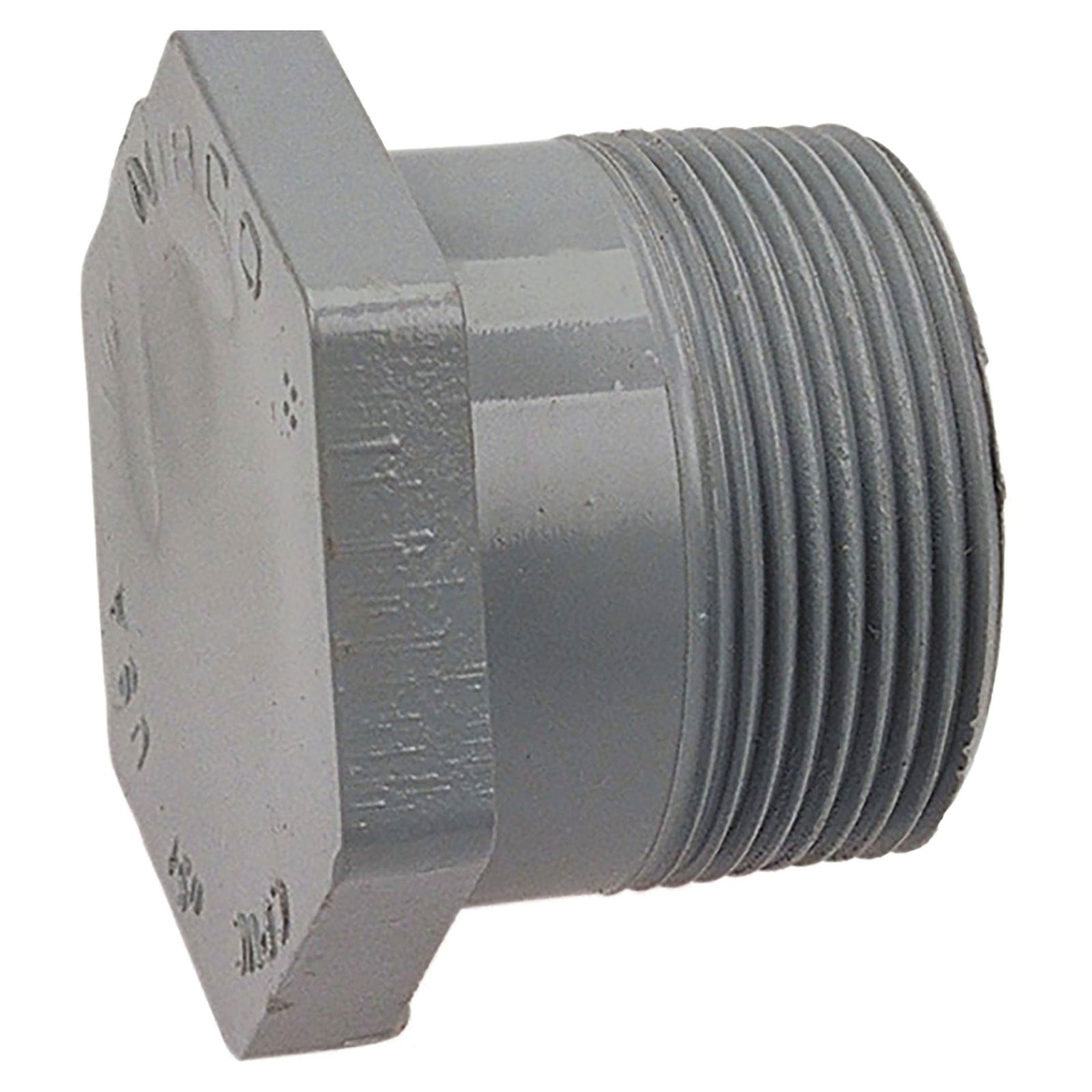 CPVC Schedule 80, Plug, Threaded, 1/4 in. to 4 in. Sizes