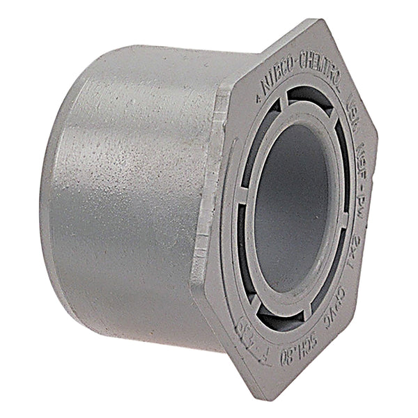 Nibco CPVC Schedule 80 Reducing Bushing Spigot x Socket 1/4 in. to 12 in. Sizes