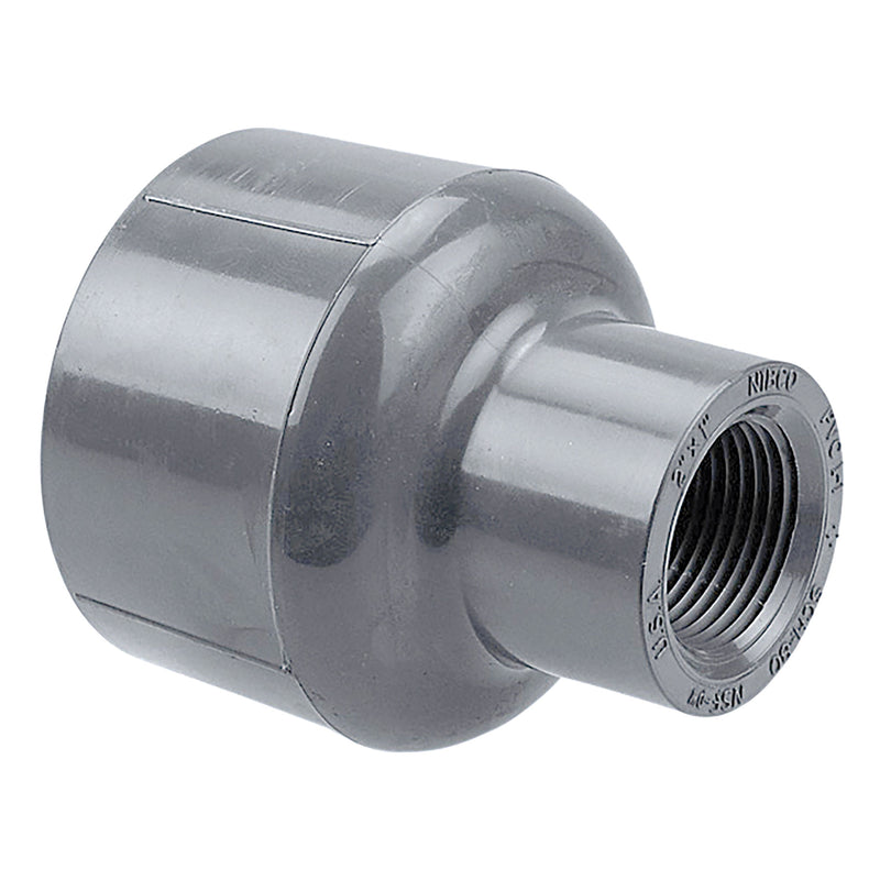 Nibco CPVC Schedule 80 Reducing Coupling Threaded 1/2 in. to 2-1/2 in. Sizes