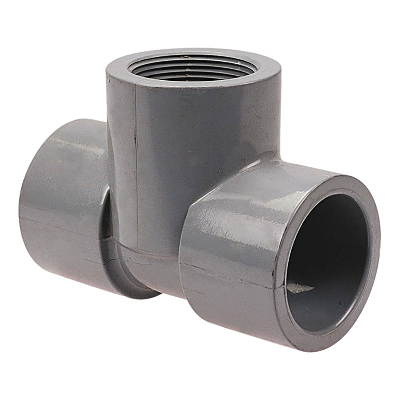 Nibco CPVC Schedule 80 Tee Socket x Threaded 1/2 in. to 2 in. Sizes