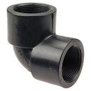 Nibco Black PP Schedule 80 90 Degree Elbow Threaded 1/2 in. to 4 in. Sizes