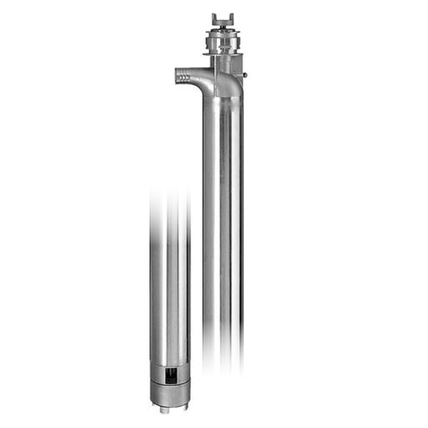 Finish Thompson DPFS005 PF Series PFS 316 Stainless Steel Drum Pump Tube 27 to 48 in. Lengths