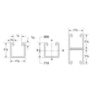PHD S1111APG 10 Foot Metal Strut Channel