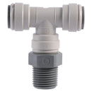 John Guest Swivel Branch Tee 1/8 in. to 1/2 in. Sizes