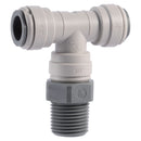 John Guest Swivel Branch Tee 1/8 in. to 1/2 in. Sizes