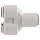 John Guest Unequal Two-Way Connector 5/16 in. to 3/8 in. Sizes