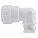 John Guest PSEI482024 Speedfit Male Fixed Elbow 1/2 in. Size