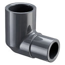 Spears PVC Schedule 40 Gray 90 Degree Street Elbow Spigot x Socket 1/2 in. to 1-1/2 in. Sizes
