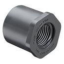 Spears PVC Schedule 40 Gray Reducer Bushing Socket x Threaded 1/4 in. to 6 in. Sizes
