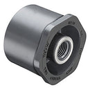 Spears PVC Schedule 80 Special Reinforced Reducing Bushing Flush Style Spigot x SR FPT 1/4 in. to 6 in. Sizes