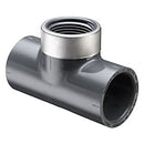 Spears PVC Schedule 80 Special Reinforced Tee Socket x Socket x SR FPT 1/2 in. to 4 in. Sizes