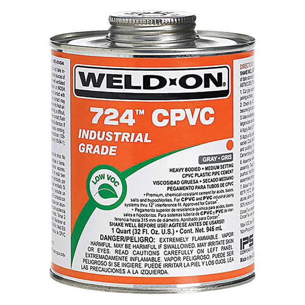 Weld-On 724-G 724 CPVC Gray Solvent Cement