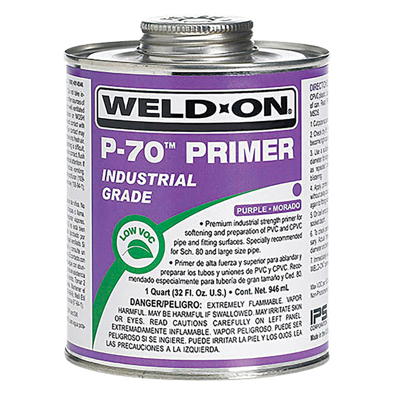 Weld-On P-70P-G P-70 PVC and CPVC Purple Primer