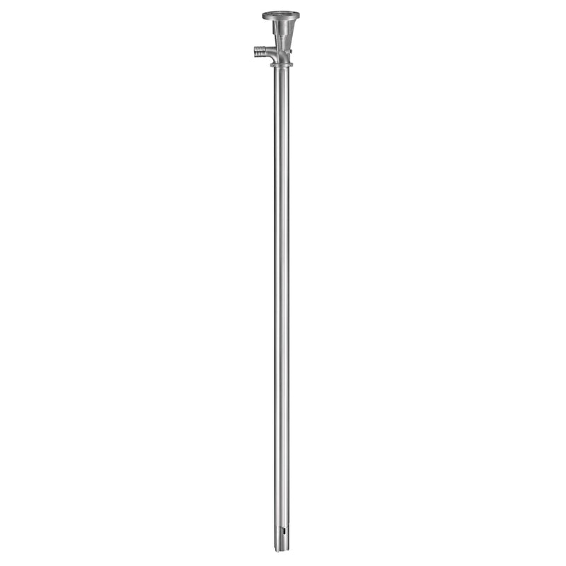Finish Thompson EF Series 316 Stainless Steel FKM PTFE ETFE Drum Pump Tube 16 to 48 in.